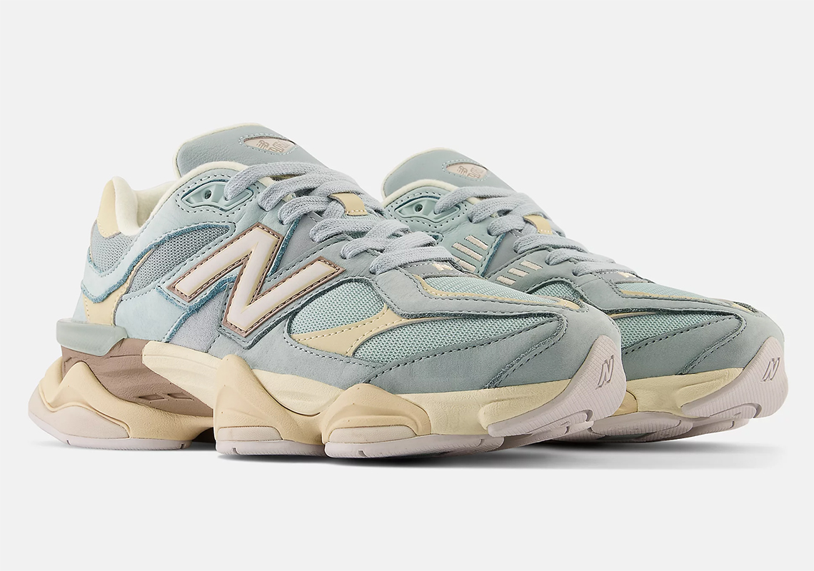 'Blue Haze' bổ sung cho tông màu nâu đỏ của New Balance 9060 - 1