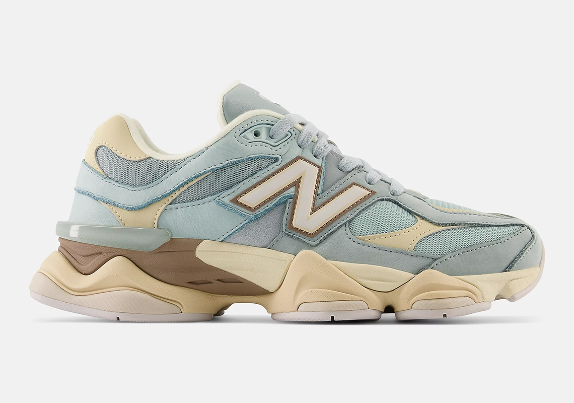 'Blue Haze' bổ sung cho tông màu nâu đỏ của New Balance 9060 - 2