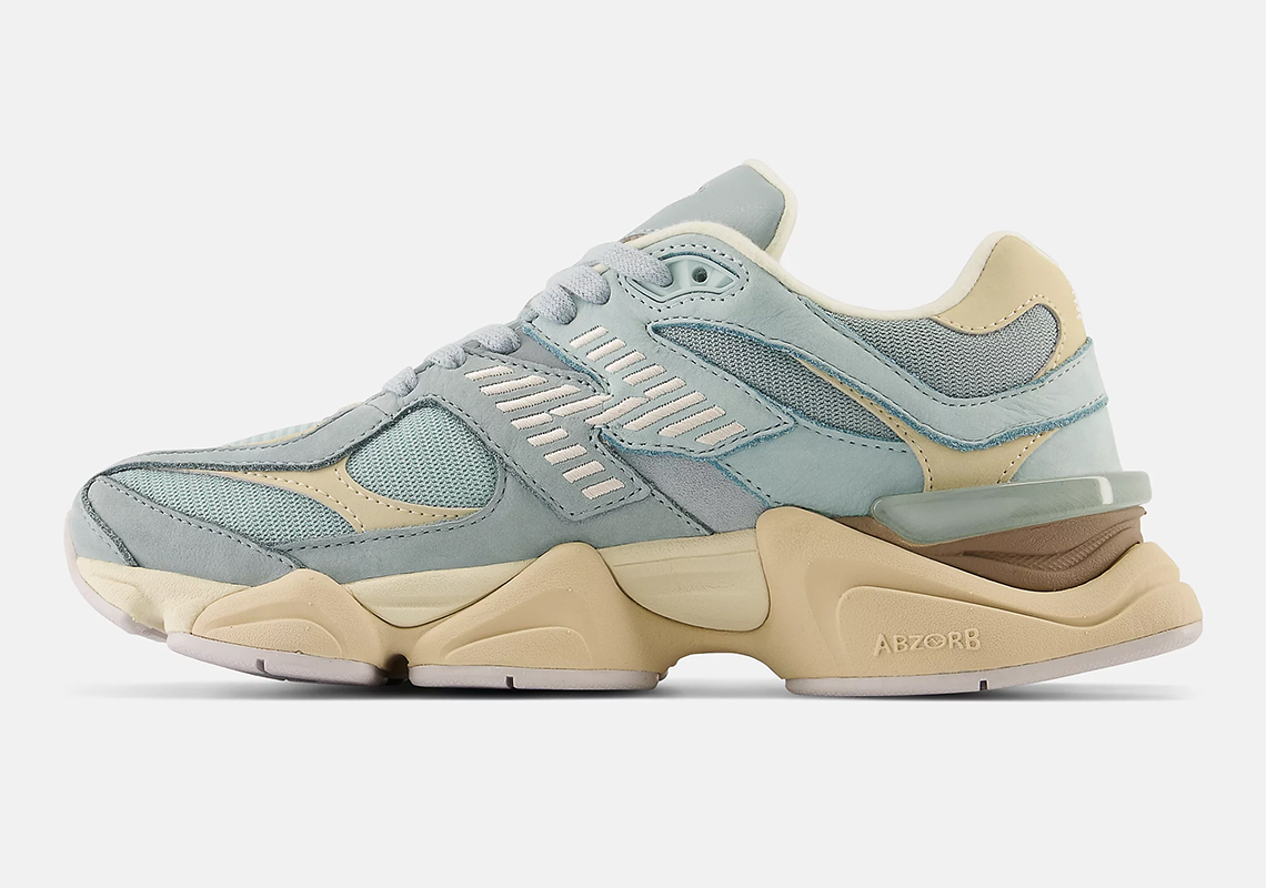 'Blue Haze' bổ sung cho tông màu nâu đỏ của New Balance 9060 - 3
