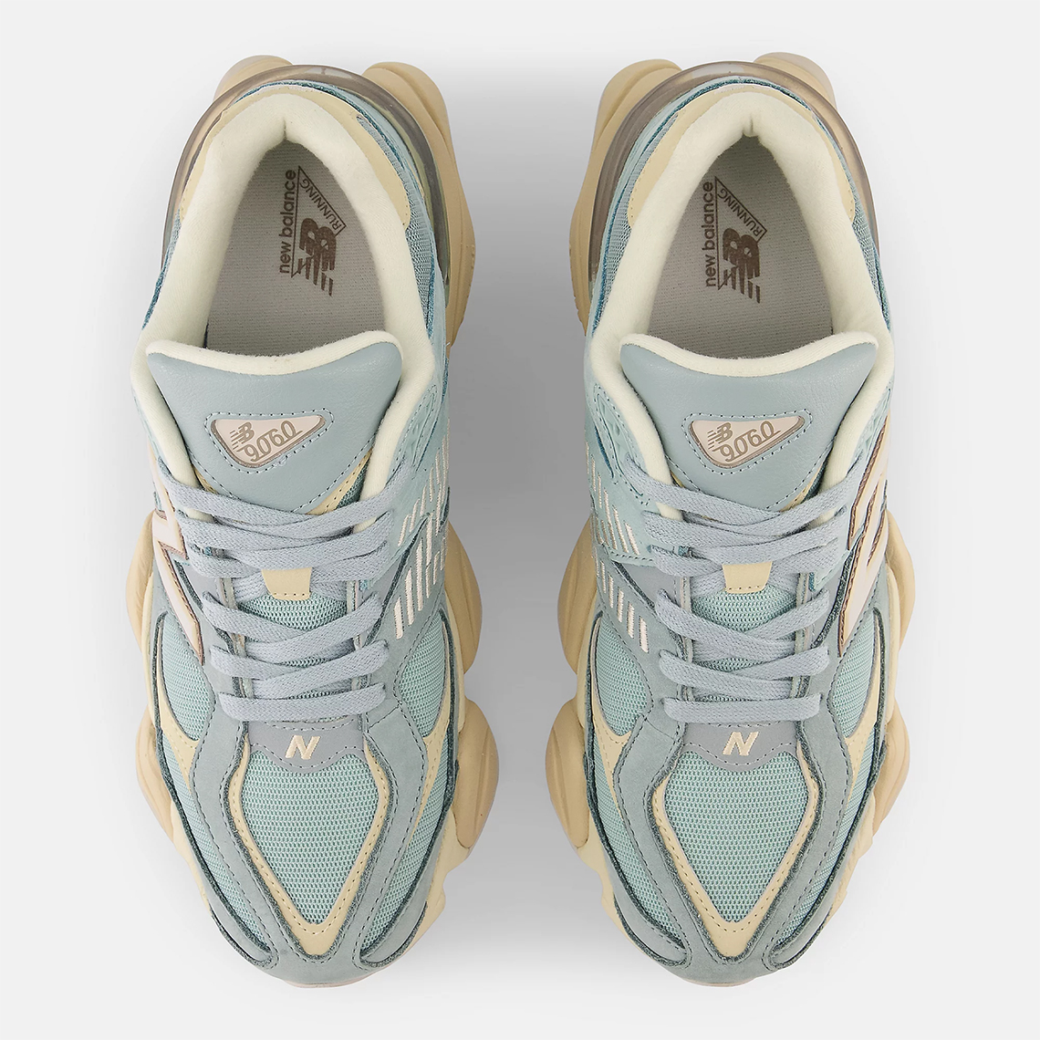 'Blue Haze' bổ sung cho tông màu nâu đỏ của New Balance 9060 - 6