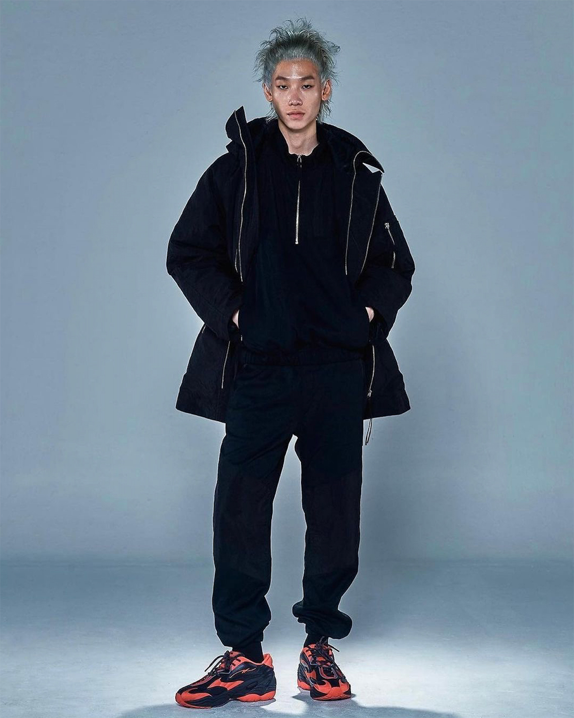 Bộ ảnh hợp tác Reebok DMX Run 6 Modern giữa buổi trình diễn thời trang FW23 - 10