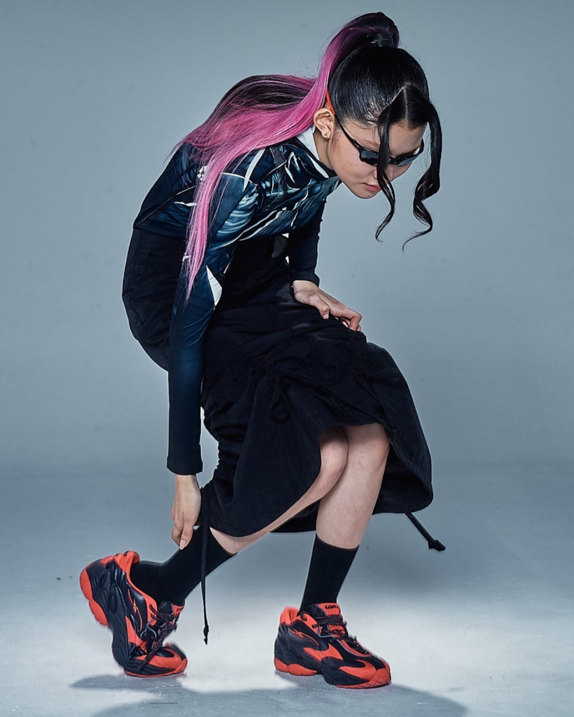 Bộ ảnh hợp tác Reebok DMX Run 6 Modern giữa buổi trình diễn thời trang FW23 - 6