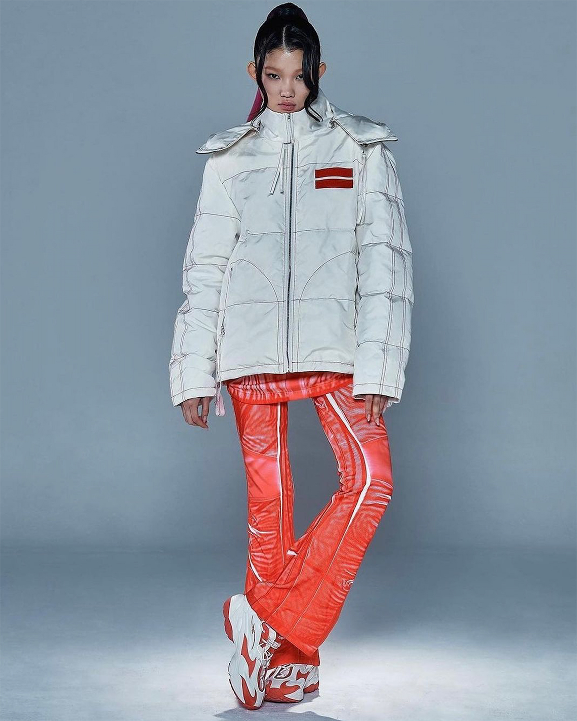 Bộ ảnh hợp tác Reebok DMX Run 6 Modern giữa buổi trình diễn thời trang FW23 - 9