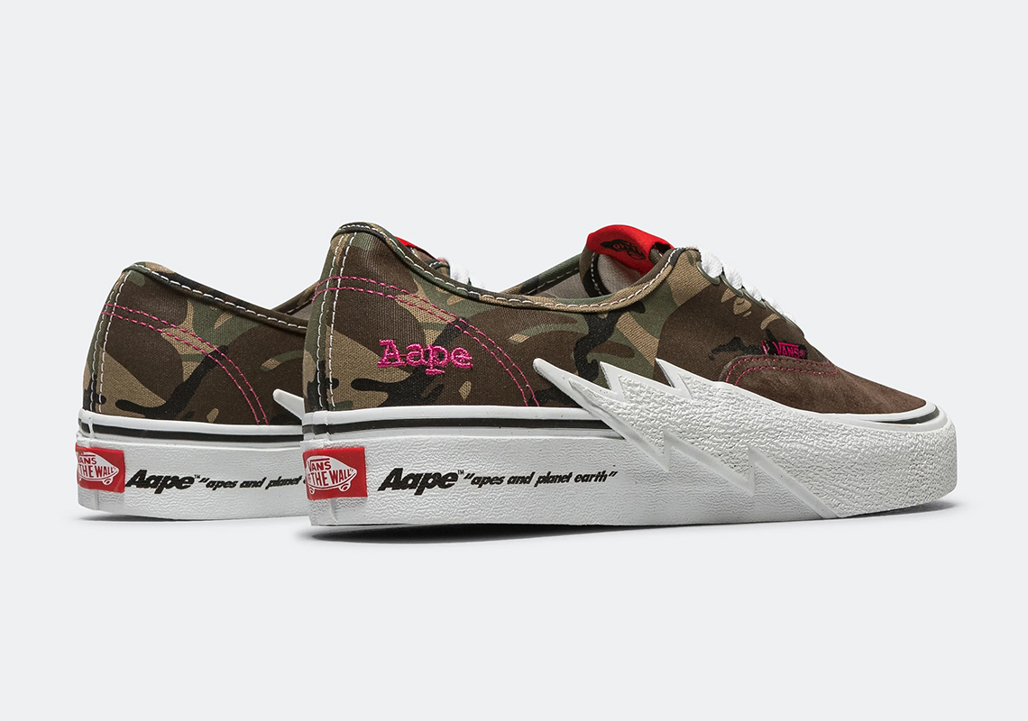 Bộ Sưu Tập AAPE by A Bathing Ape x Vans: Biến Tấu Sọc Điện Nổi Tiếng - 11