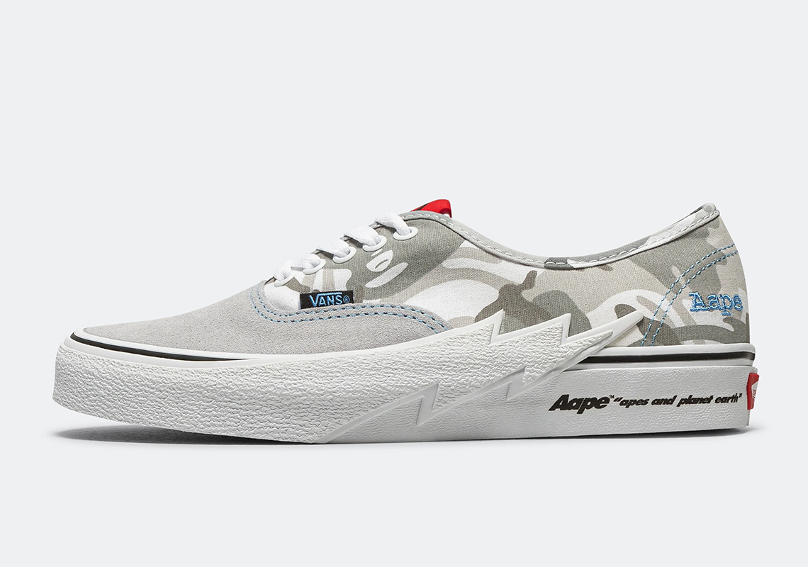 Bộ Sưu Tập AAPE by A Bathing Ape x Vans: Biến Tấu Sọc Điện Nổi Tiếng - 3