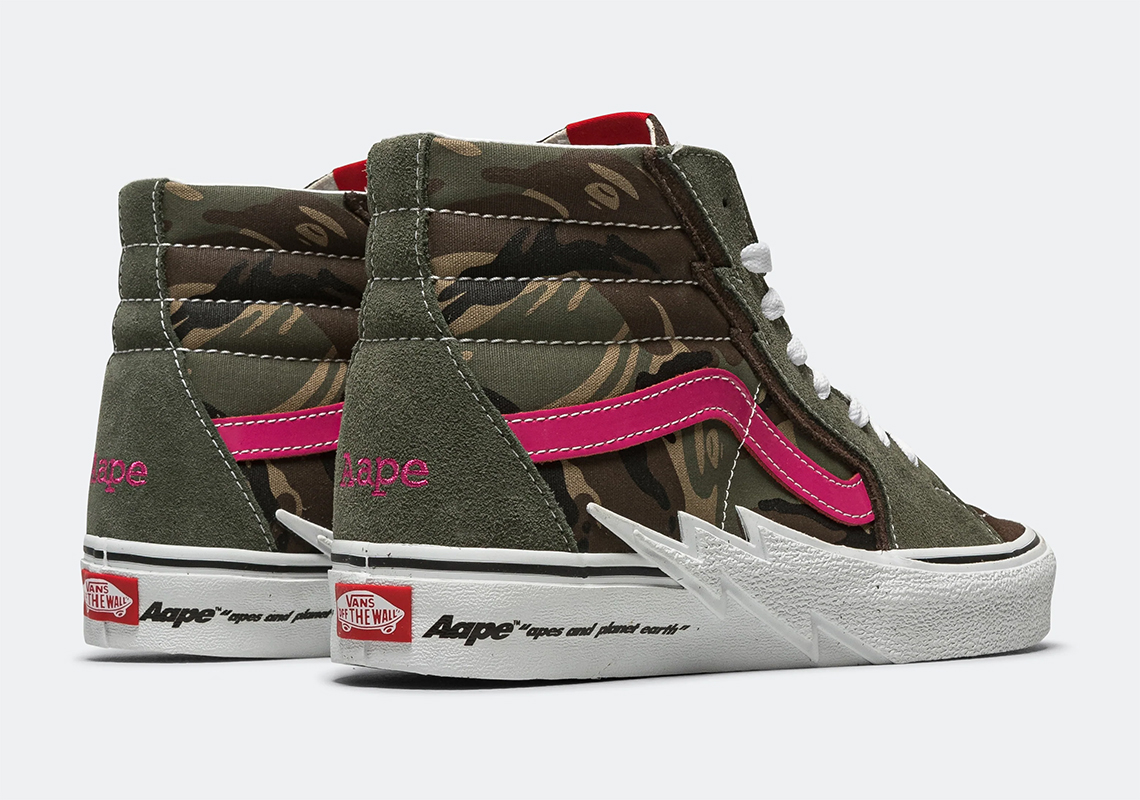 Bộ Sưu Tập AAPE by A Bathing Ape x Vans: Biến Tấu Sọc Điện Nổi Tiếng - 6