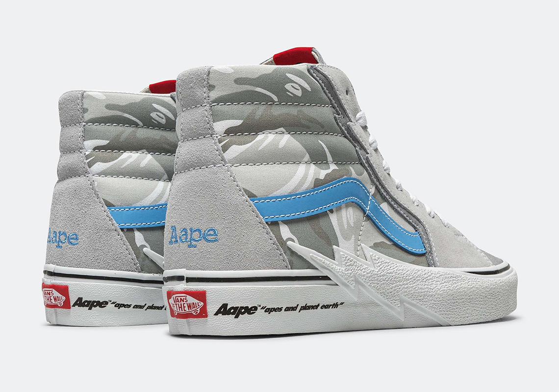 Bộ Sưu Tập AAPE by A Bathing Ape x Vans: Biến Tấu Sọc Điện Nổi Tiếng - 7