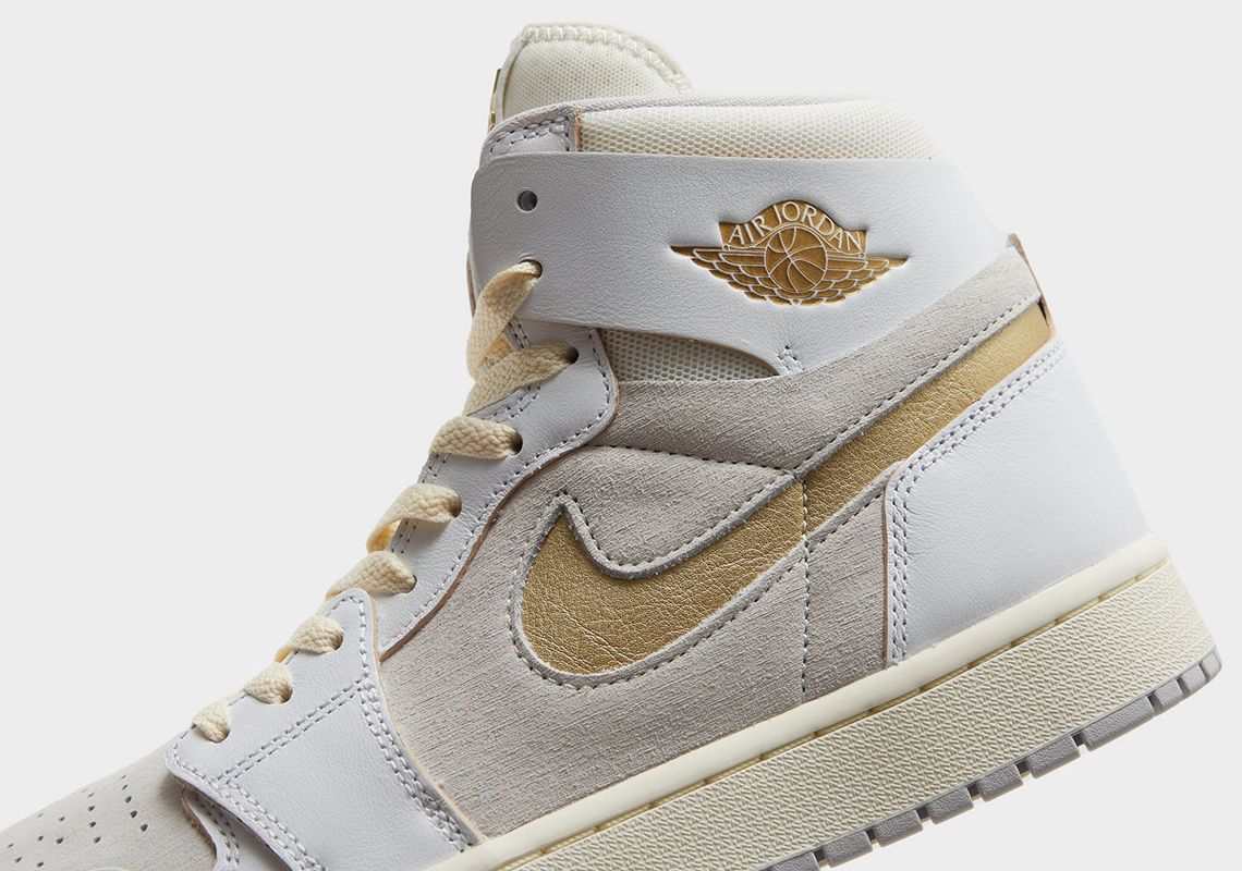 Bộ sưu tập Air Jordan 1 Zoom CMFT 2 trở lại với thiết kế sang trọng và branding mạ vàng - 6