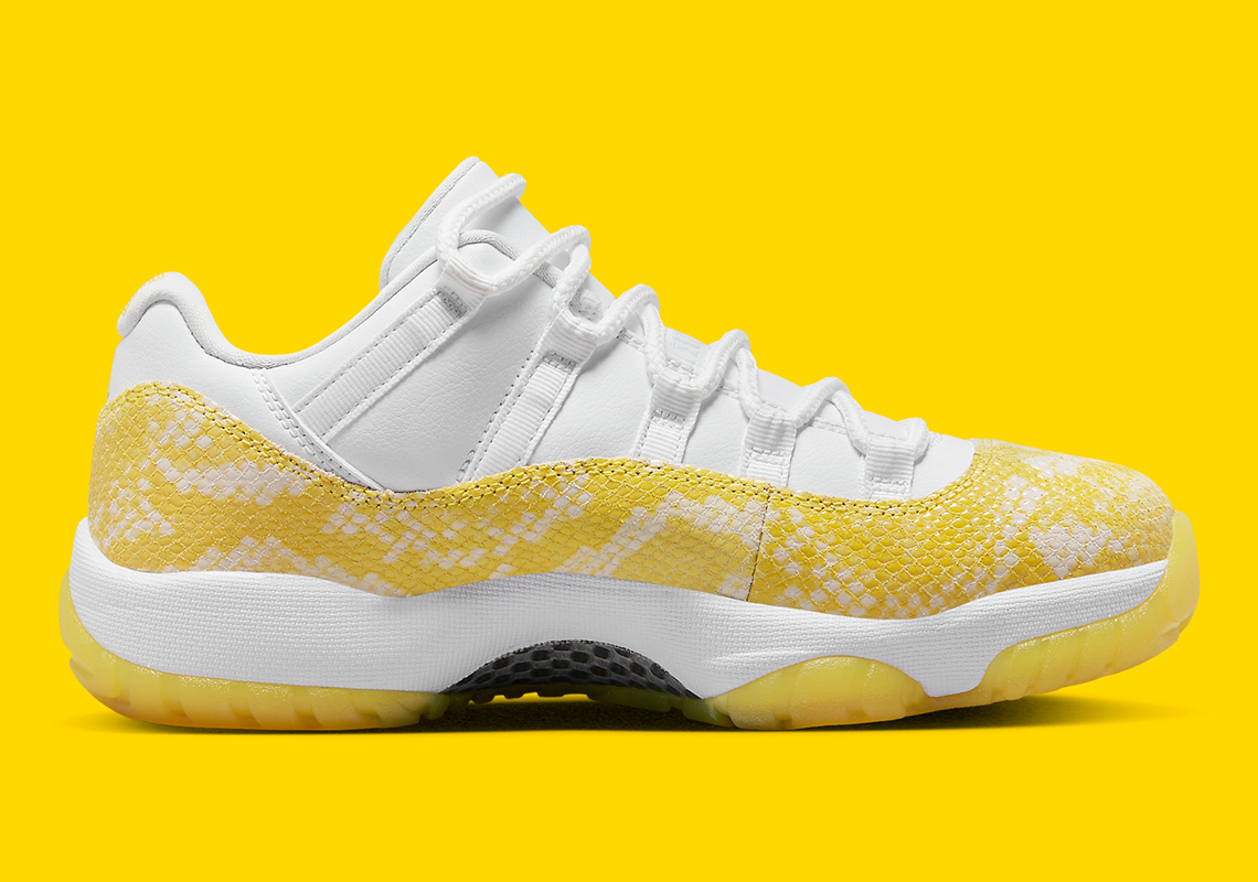 Bộ sưu tập Air Jordan 11 Low Yellow Snakeskin sẽ được phát hành vào ngày 11 tháng 5 - 3