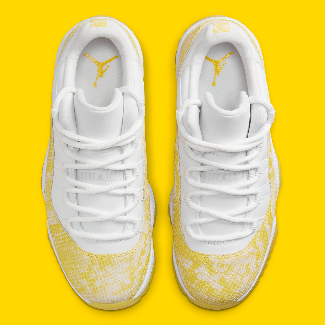Bộ sưu tập Air Jordan 11 Low Yellow Snakeskin sẽ được phát hành vào ngày 11 tháng 5 - 4