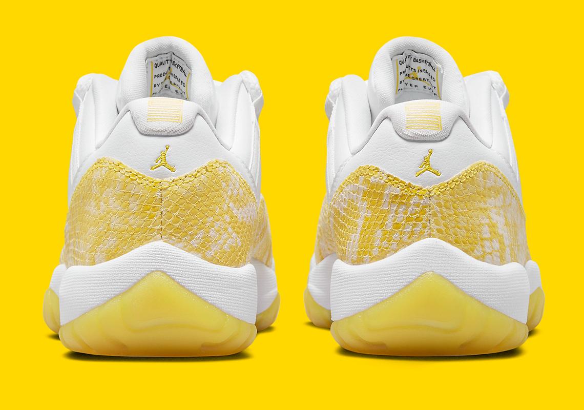 Bộ sưu tập Air Jordan 11 Low Yellow Snakeskin sẽ được phát hành vào ngày 11 tháng 5 - 5