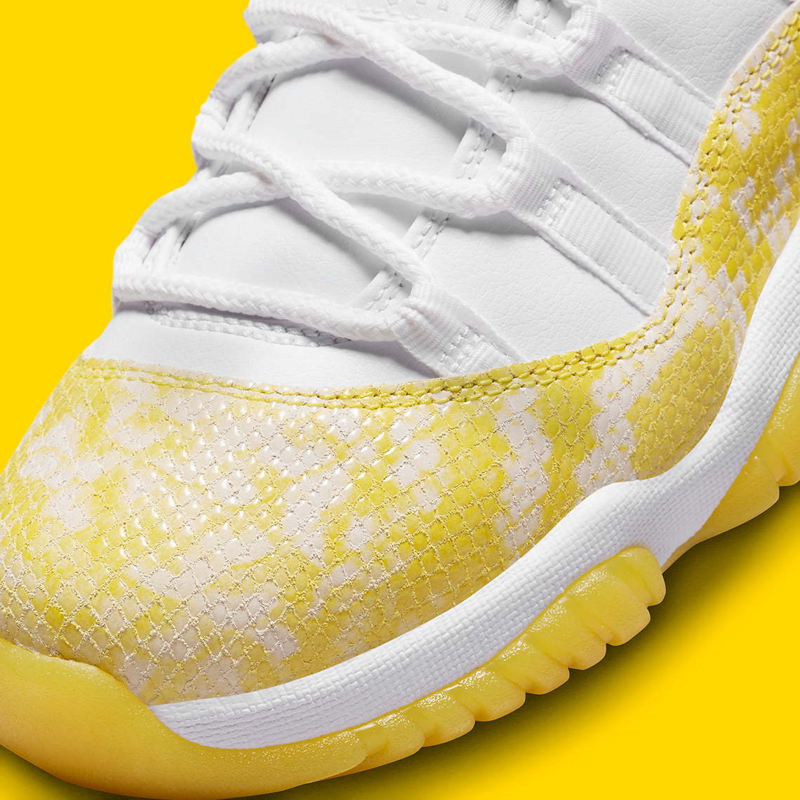 Bộ sưu tập Air Jordan 11 Low Yellow Snakeskin sẽ được phát hành vào ngày 11 tháng 5 - 7