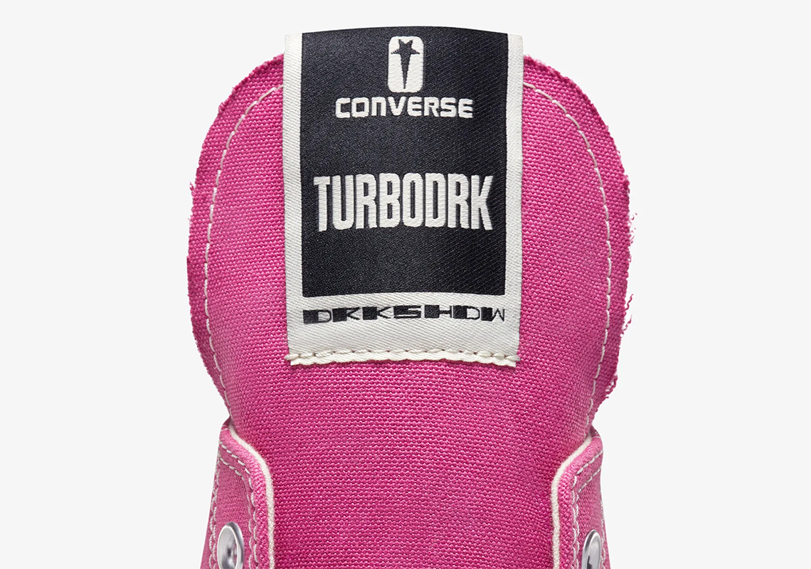 Bộ sưu tập Converse DRKSHDW TURBODRK của Rick Owens với màu Hot Pink và Dust - 10
