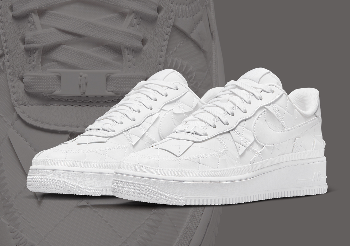 Bộ sưu tập giày Billie Eilish x Nike Air Force 1 'Triple White' mới nhất - 1