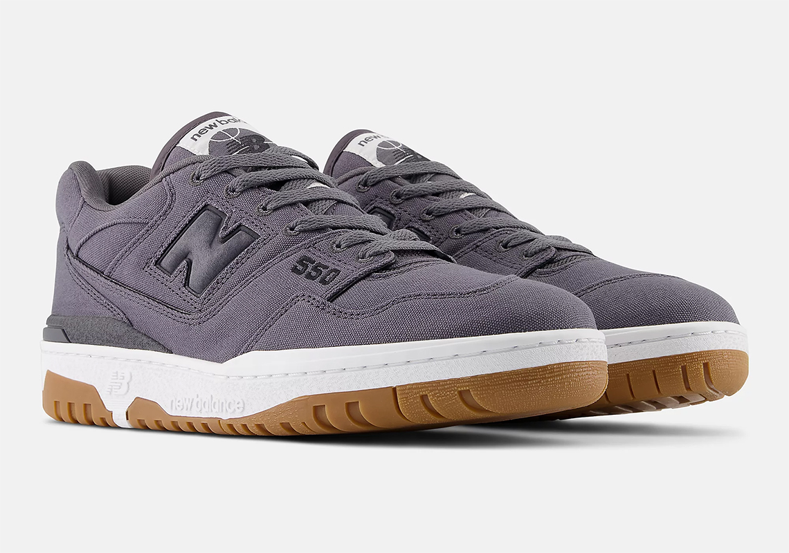 Bộ sưu tập giày New Balance 550 Plum Canvas - Sự kết hợp tinh tế của vải canvas và gam màu độc đáo - 1