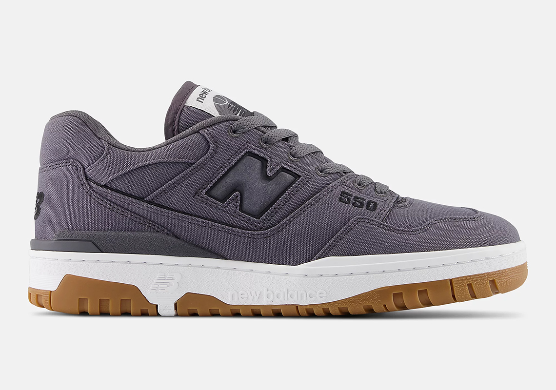 Bộ sưu tập giày New Balance 550 Plum Canvas - Sự kết hợp tinh tế của vải canvas và gam màu độc đáo - 2