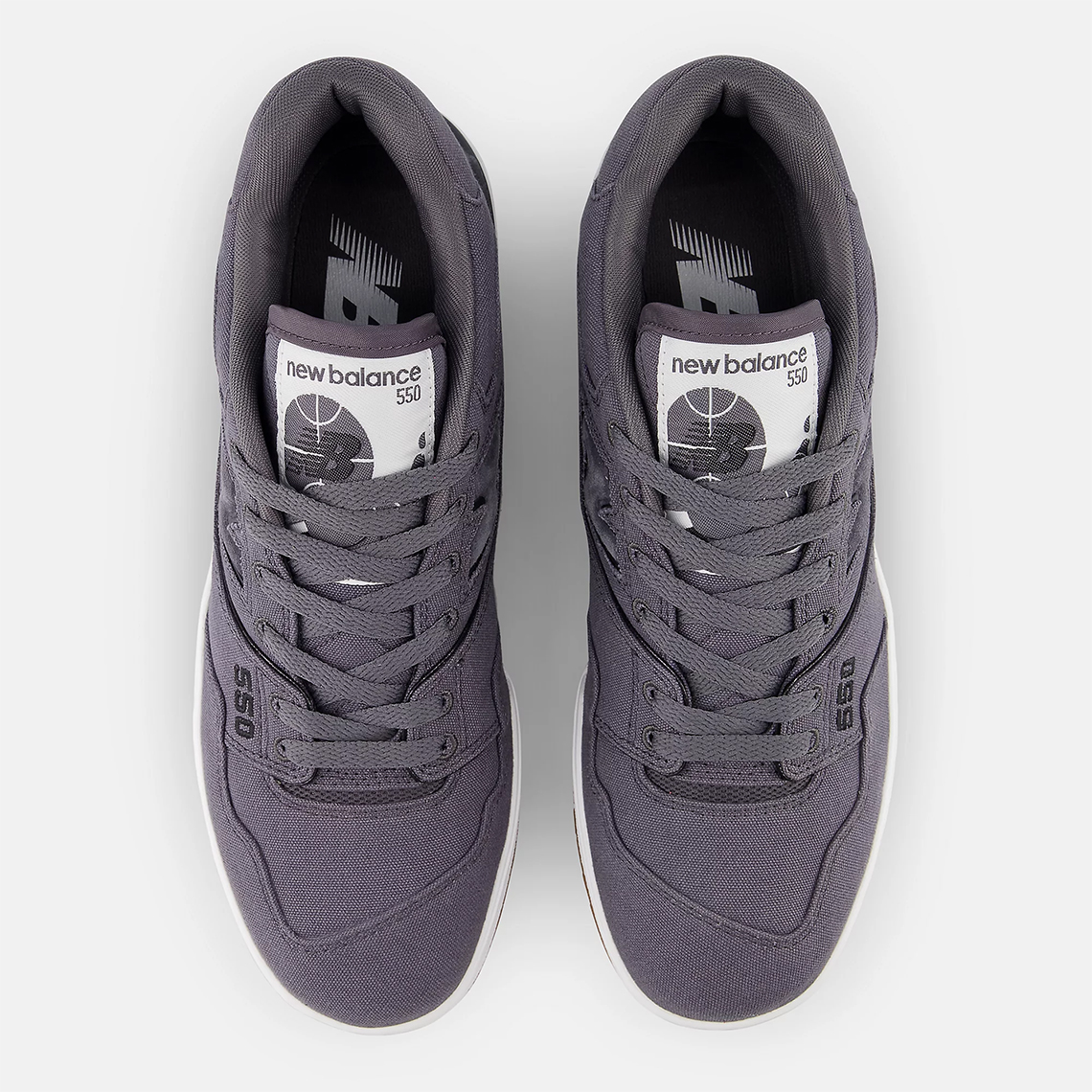 Bộ sưu tập giày New Balance 550 Plum Canvas - Sự kết hợp tinh tế của vải canvas và gam màu độc đáo - 4