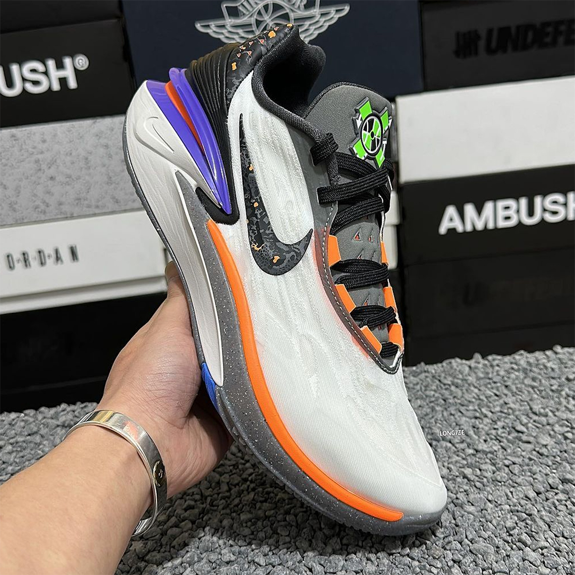 Bộ sưu tập Jump, Run and Cut: Nike Zoom GT Cut 2 Orange/Purple với màu sắc tươi sáng - 6