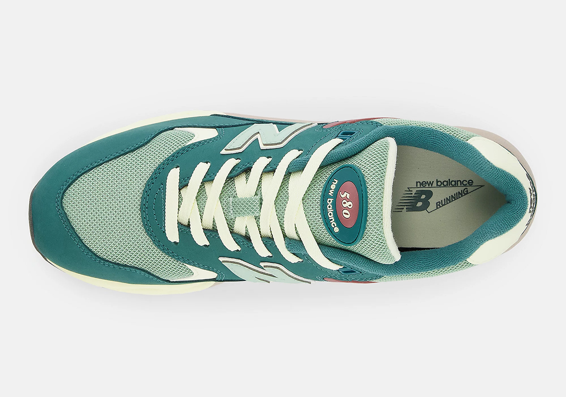 Bộ Sưu Tập Mới: Giày New Balance 580 'Vintage Teal' Lấy Lại Phong Cách Retro - 4
