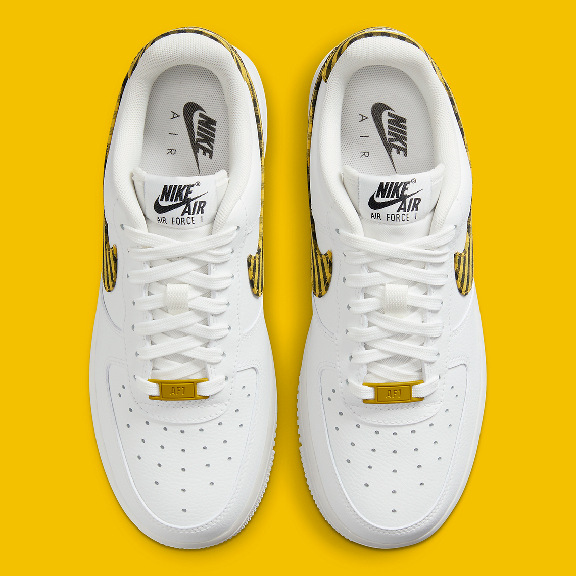 Bộ sưu tập Nike Air Force 1 Low Gingham Yellow: Sự hòa quyện độc đáo giữa phong cách và màu sắc! - 6