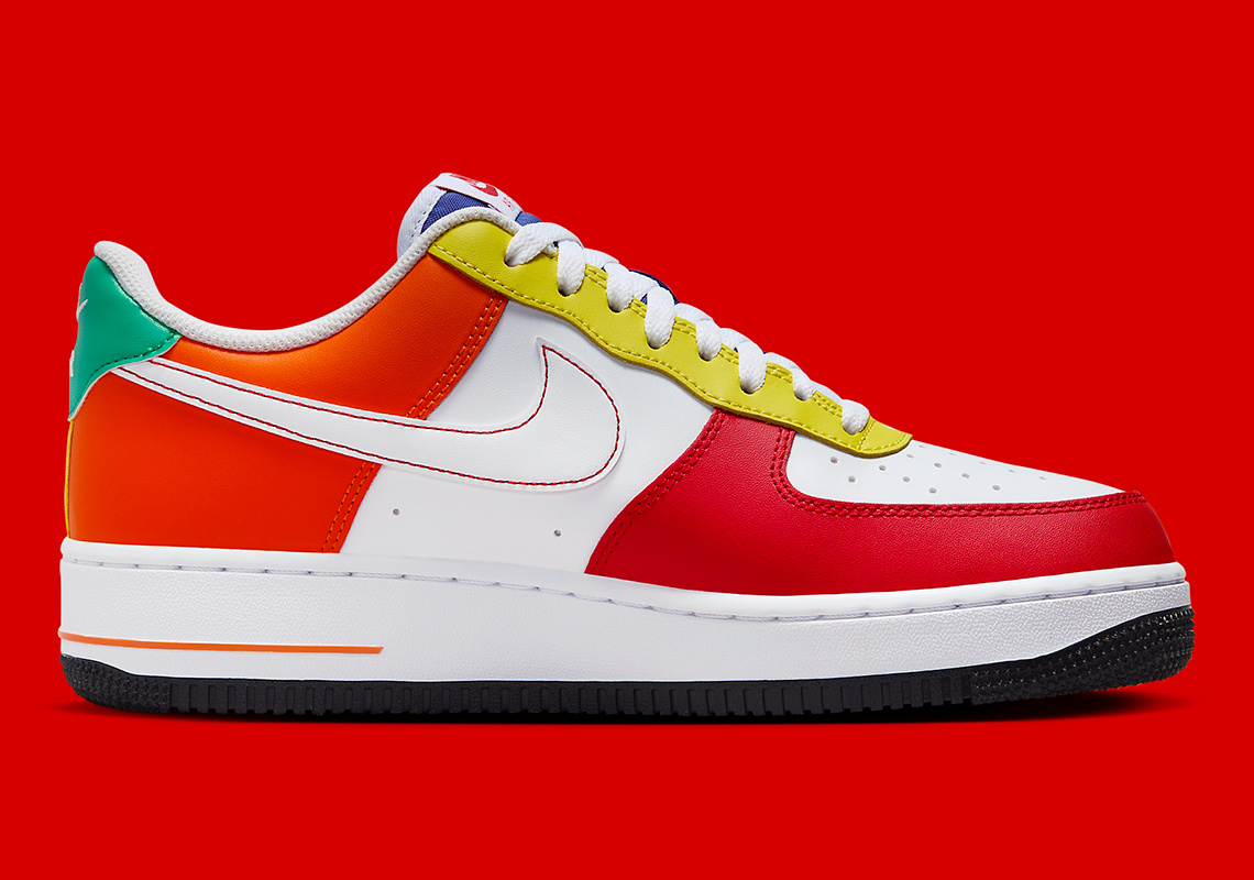 Bộ sưu tập Nike Air Force 1 Low Rubik's Cube: Sự kết hợp sôi động của màu sắc - 3