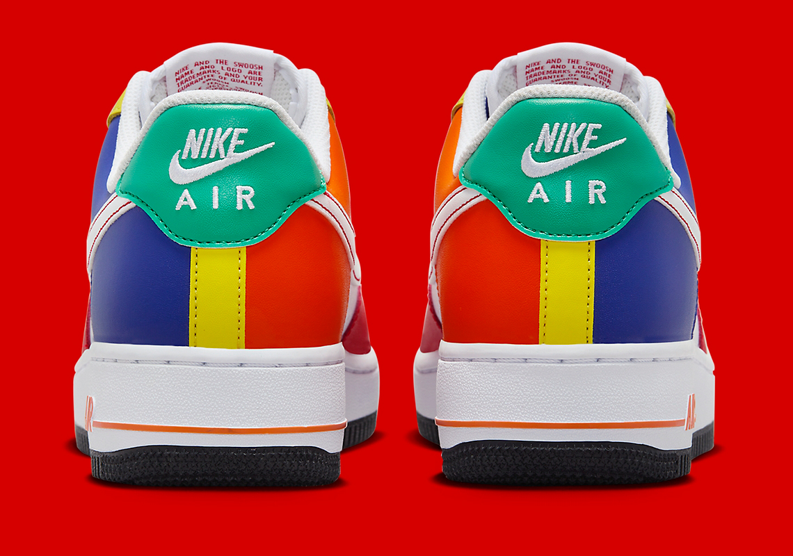 Bộ sưu tập Nike Air Force 1 Low Rubik's Cube: Sự kết hợp sôi động của màu sắc - 5