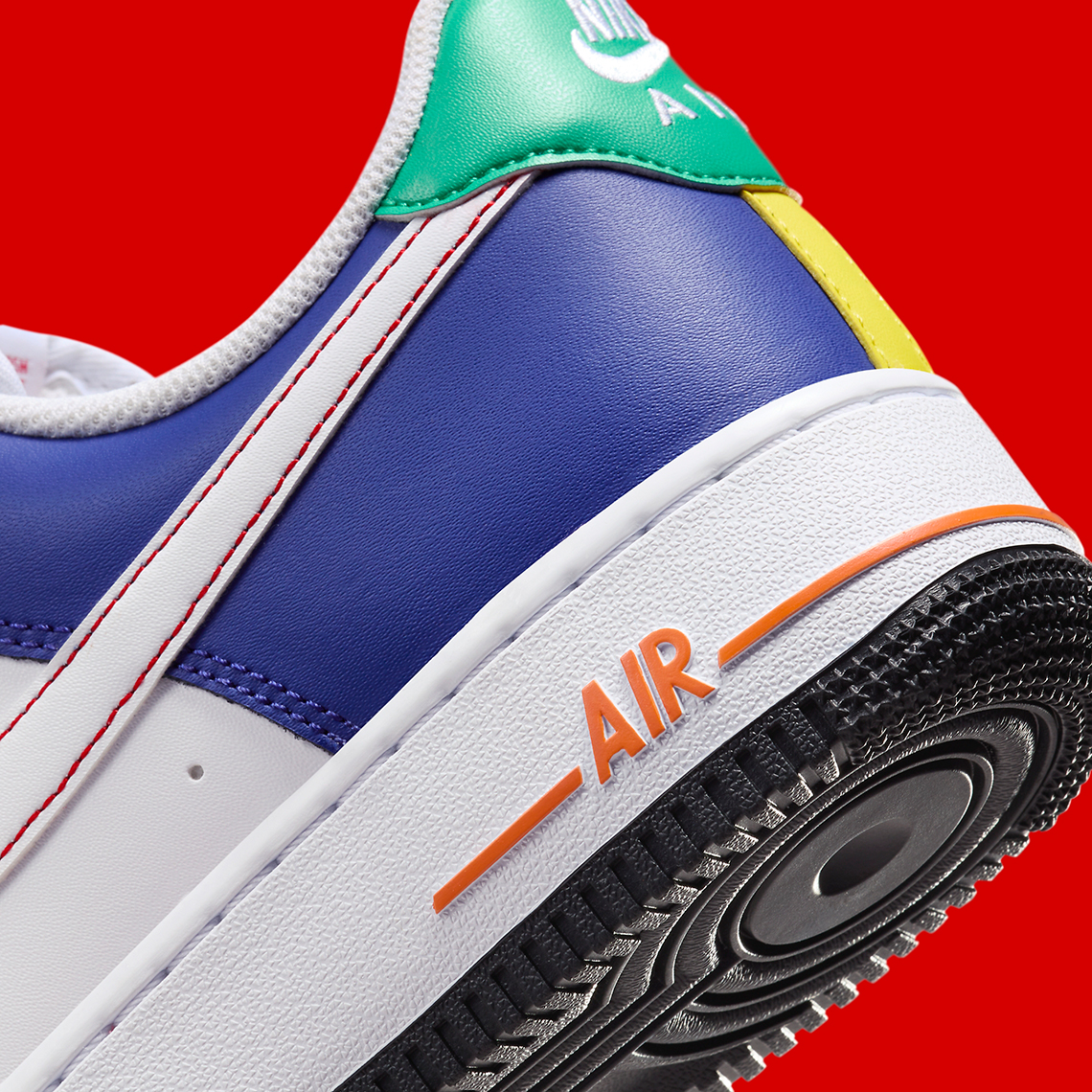 Bộ sưu tập Nike Air Force 1 Low Rubik's Cube: Sự kết hợp sôi động của màu sắc - 8