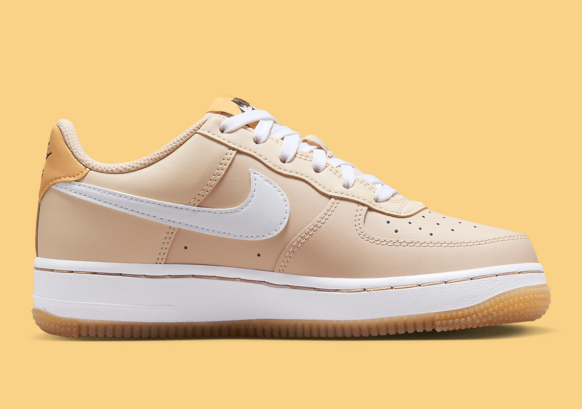Bộ Sưu Tập Nike Air Force 1 Low 'Yellow/Gum' Phiên Bản Grade School Trong Tông Màu Hoa Cúc - 10
