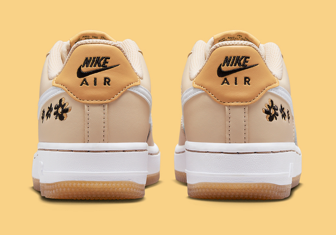 Bộ Sưu Tập Nike Air Force 1 Low 'Yellow/Gum' Phiên Bản Grade School Trong Tông Màu Hoa Cúc - 4