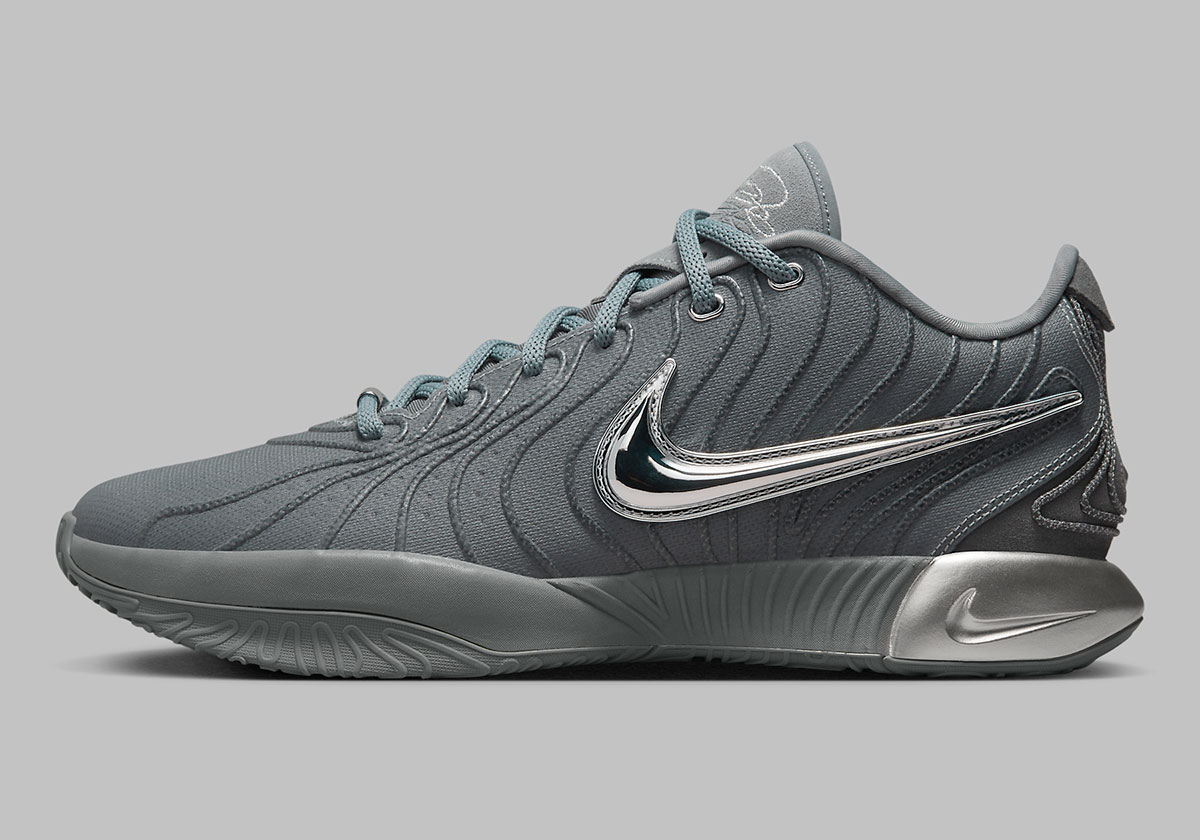 Bộ sưu tập Nike LeBron 21 'Cool Grey' chính thức ra mắt - 2