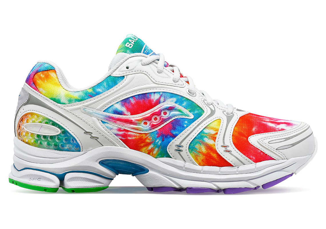 Bộ sưu tập Saucony Pro Grid Triumph 4 'Tie Dye': Màu sắc sặc sỡ cho mùa hè - 3