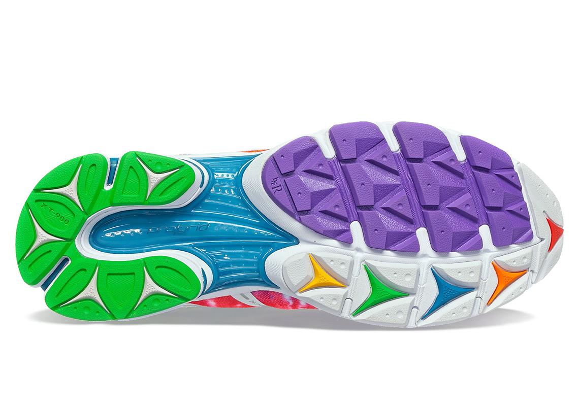 Bộ sưu tập Saucony Pro Grid Triumph 4 'Tie Dye': Màu sắc sặc sỡ cho mùa hè - 6