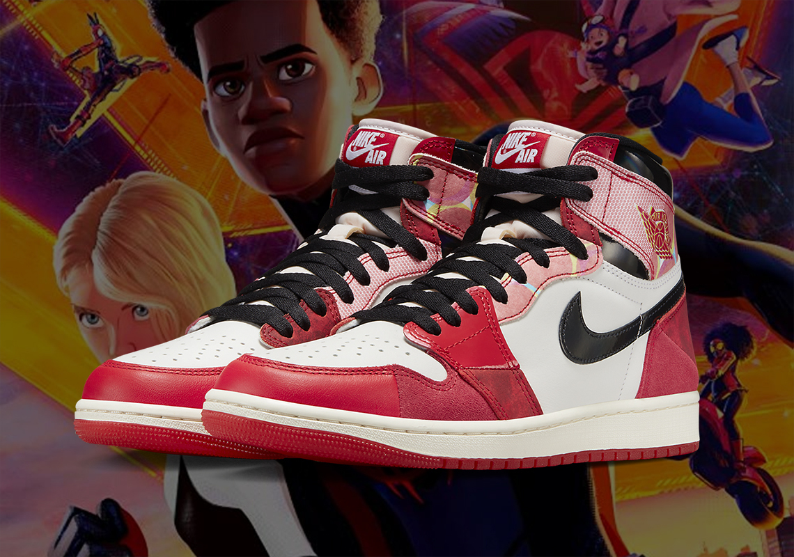 Bộ sưu tập Spider-Man: Across the Spider-Verse x Air Jordan 1 "Next Chapter" sẽ phát hành vào ngày 20/5/2023