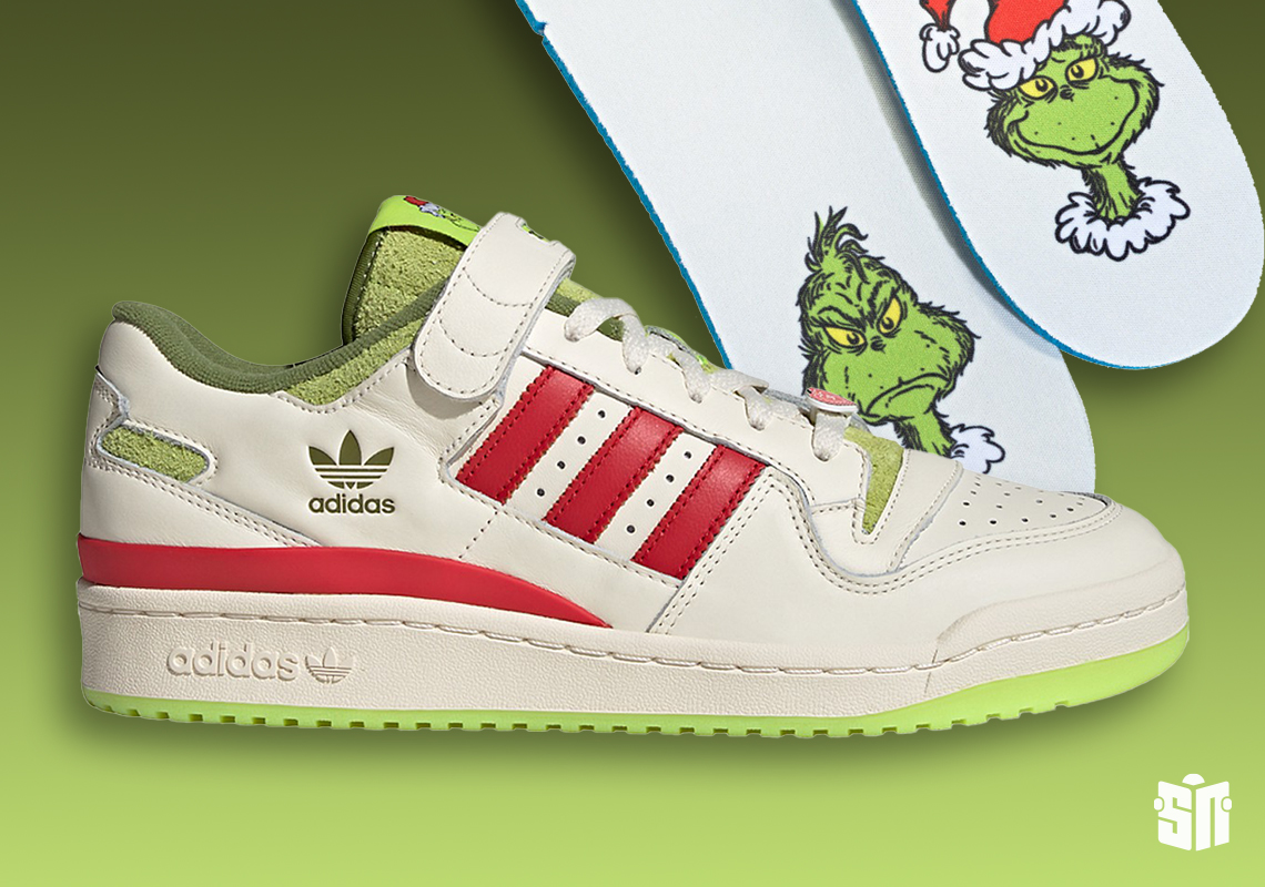 Bộ Sưu Tập The Grinch x adidas Forum Low Cho Mùa Lễ - 1