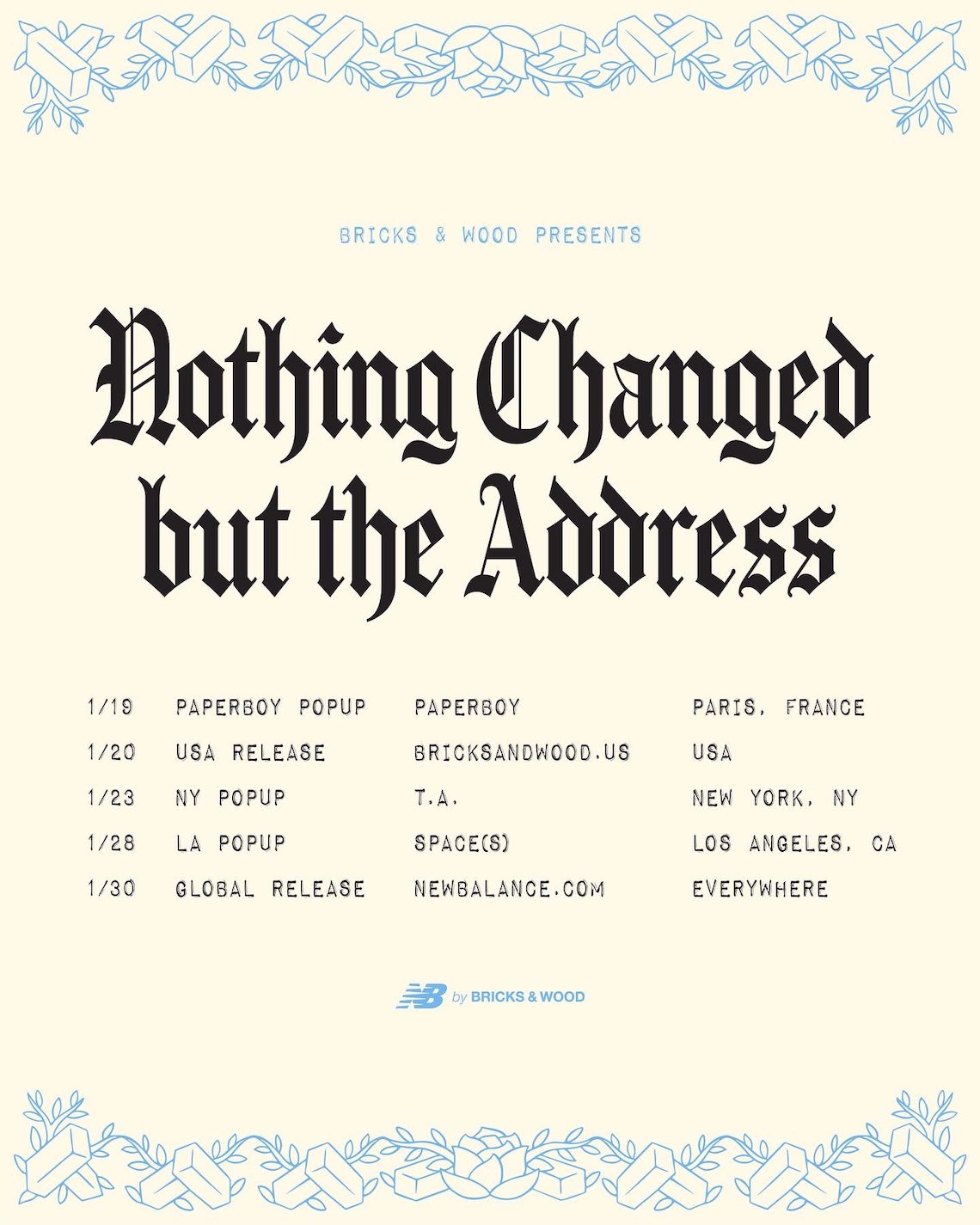 Bricks & Wood x New Balance 9060 sẽ ra mắt trên toàn cầu vào 30/1/2023 - 3