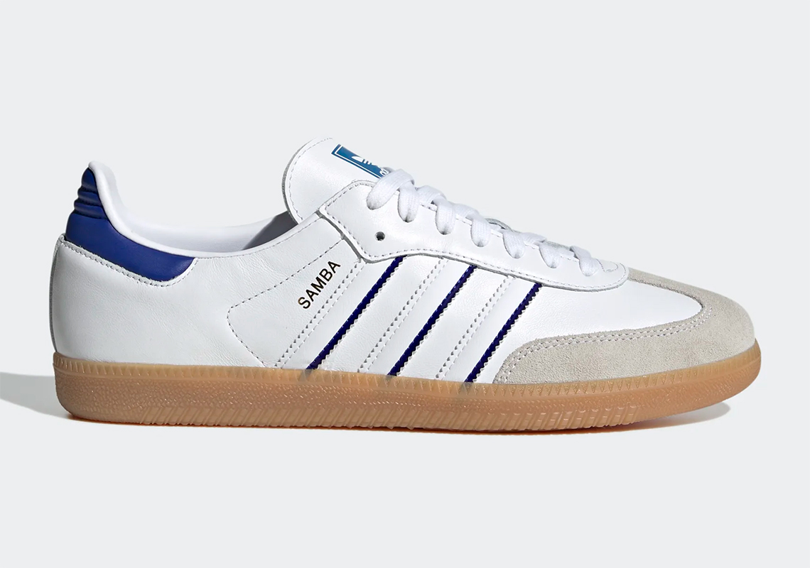 Các sắc thái khác nhau của màu xanh làm nổi bật adidas samba - 2