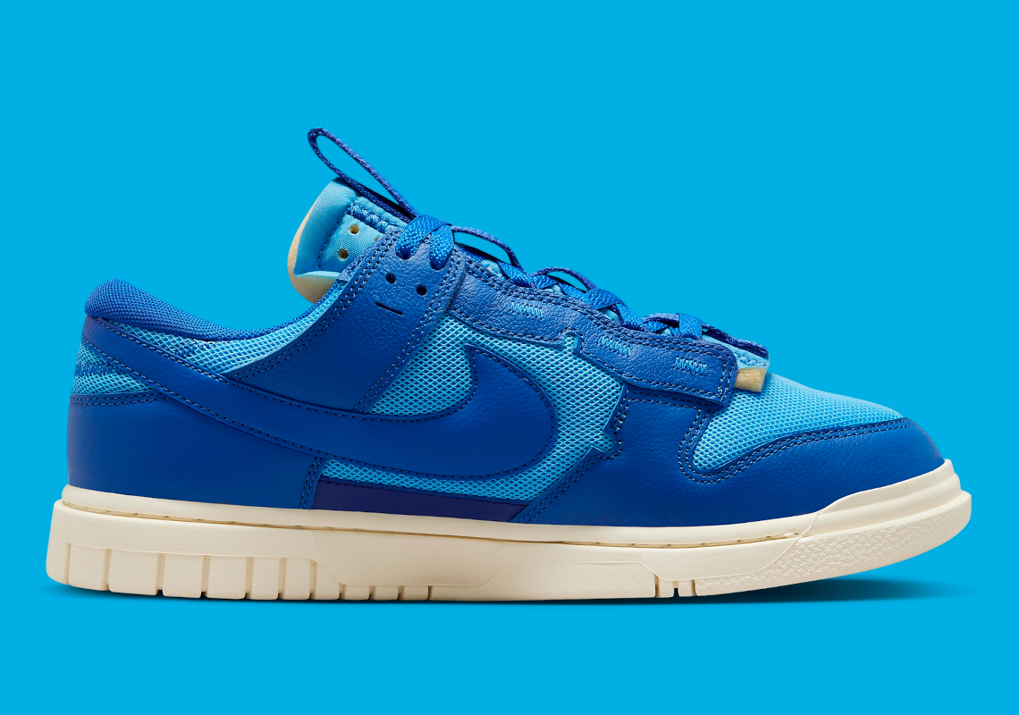 Các sắc thái xanh làm sống động phiên bản Nike Dunk Low mới nhất được làm lại - 3