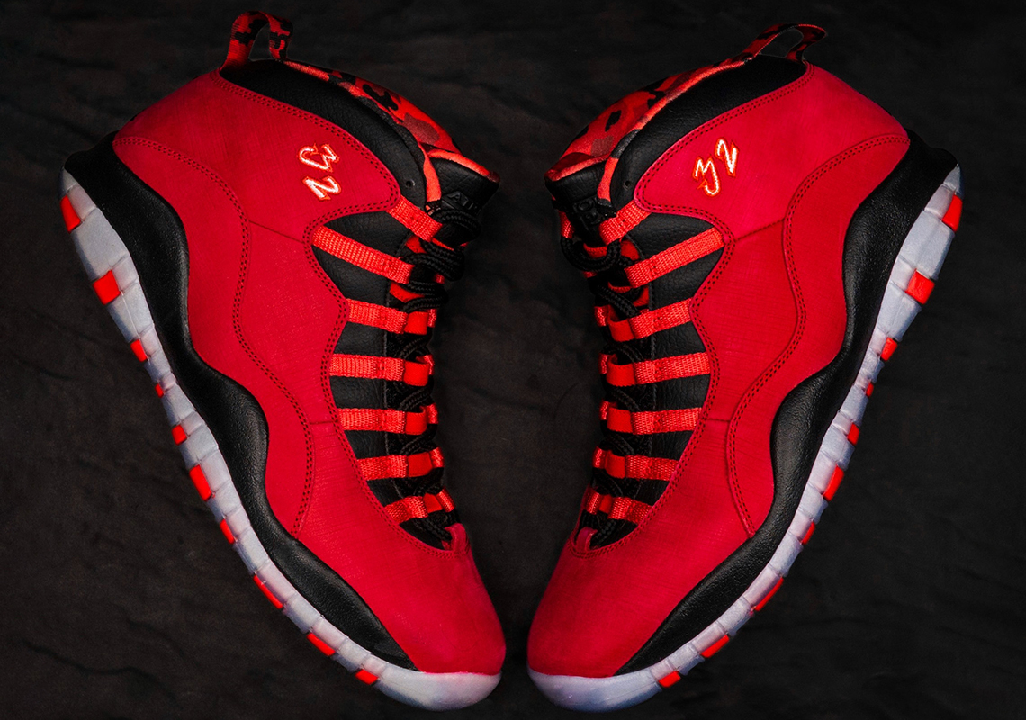 Cái nhìn chi tiết về Air Jordan 10 PE của Blake Griffin - 1