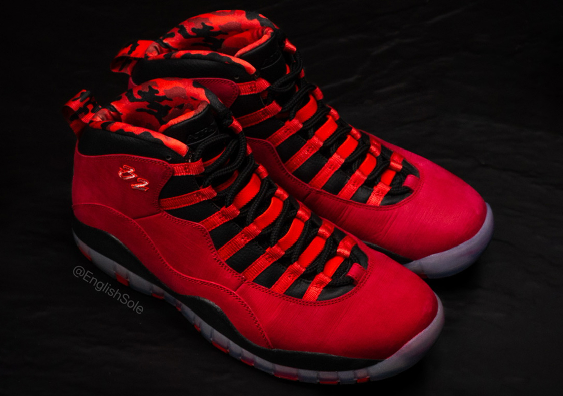 Cái nhìn chi tiết về Air Jordan 10 PE của Blake Griffin - 3