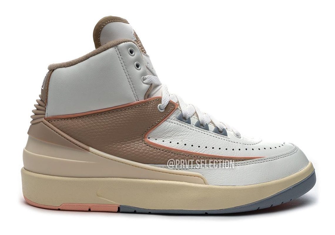 Cái nhìn đầu tiên của mẫu giày sneaker Air Jordan 2 SE Craft - 3