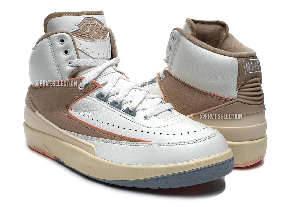 Cái nhìn đầu tiên của mẫu giày sneaker Air Jordan 2 SE Craft