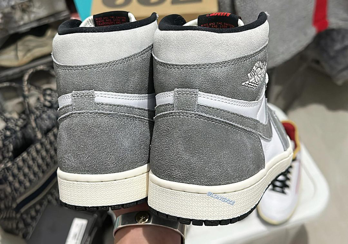 Cái nhìn đầu tiên về Air Jordan 1 Washed Black thật tuyệt vời - 6