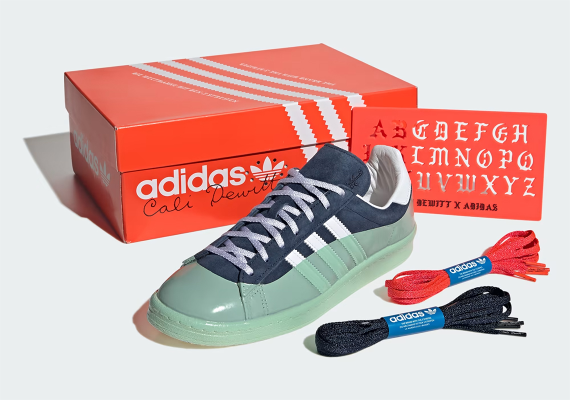 Cali DeWitt hợp tác với adidas trên ba màu mới của Campus 80s - 1