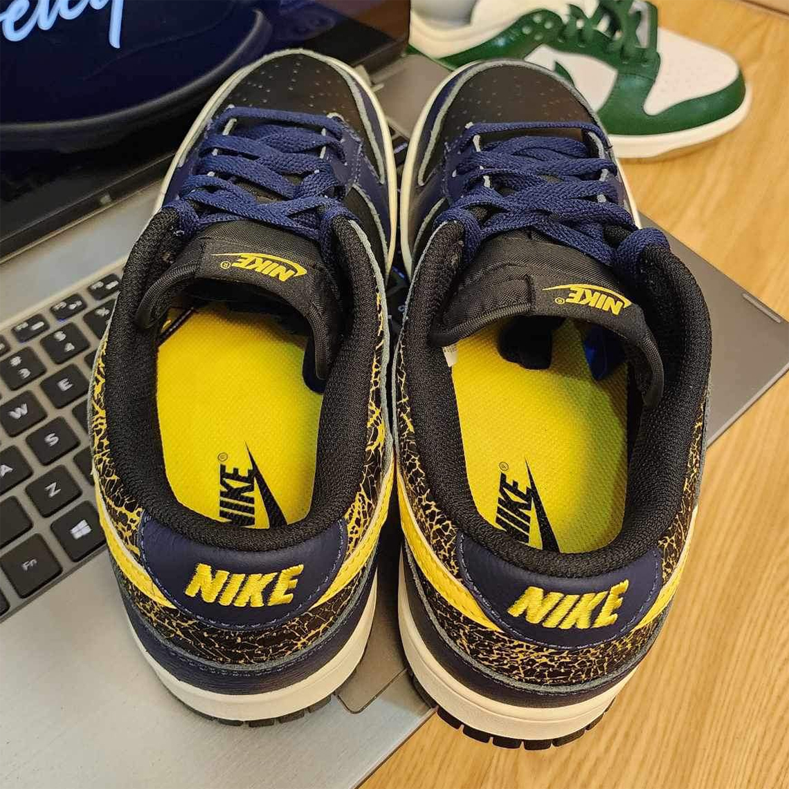 Cận Cảnh Nike Dunk Low 'Cracked Leather': Phong Cách Retro đầy Sáng Tạo - 4