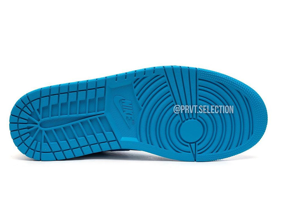 Cặp màu lục lam và tím cho một chiếc Air Jordan 1 Low - 7