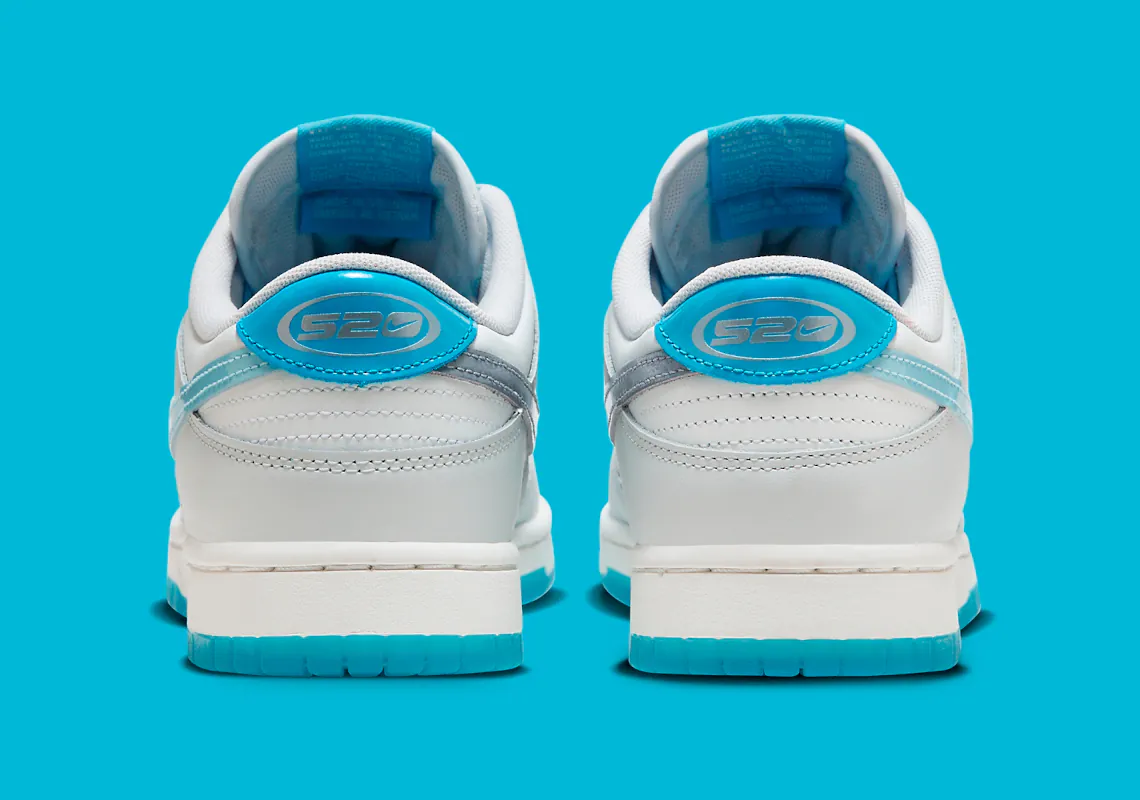 Cập nhật mới: Nike Dunk Low ra mắt phiên bản màu trắng xám kết hợp màu xanh tươi - 5