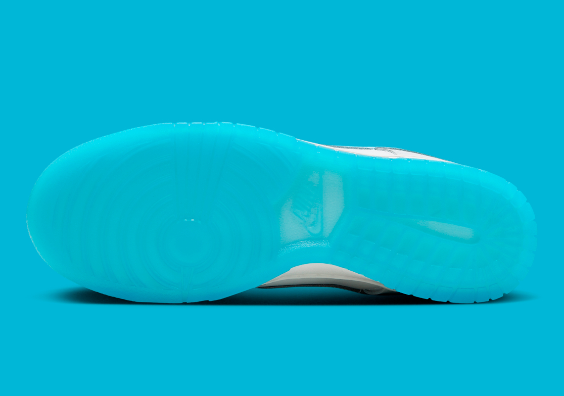 Cập nhật mới: Nike Dunk Low ra mắt phiên bản màu trắng xám kết hợp màu xanh tươi - 6