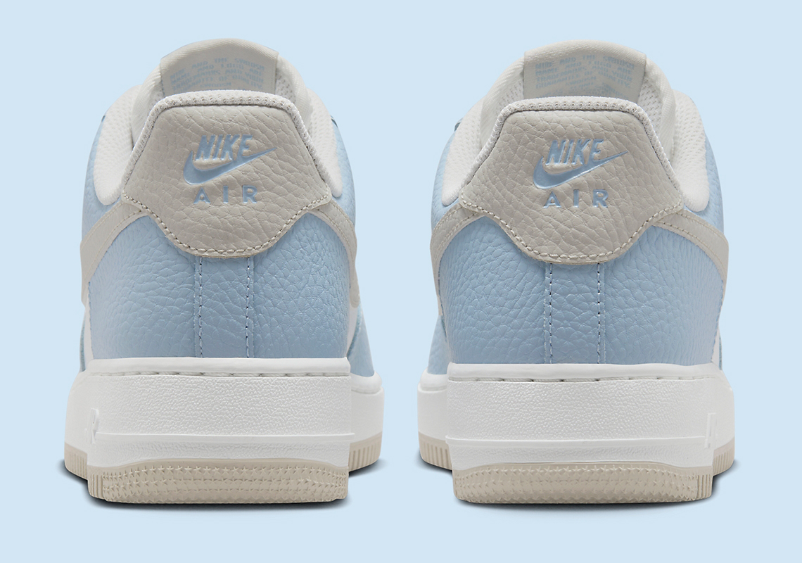 Chất liệu da lộn làm nổi bật đôi Nike Air Force 1 này cho mùa xuân 2024 - 5
