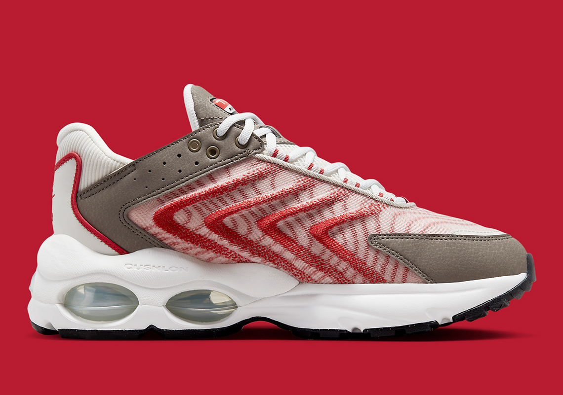 Chi tiết màu đỏ làm nổi bật Nike Air Max mới nhất - 3