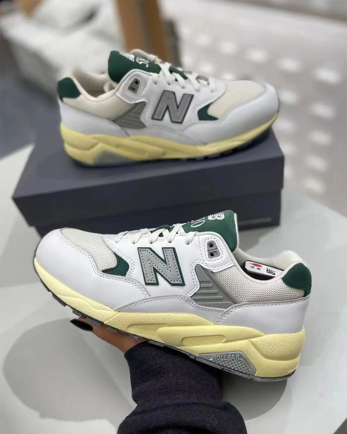 New balance shop 580 xanh